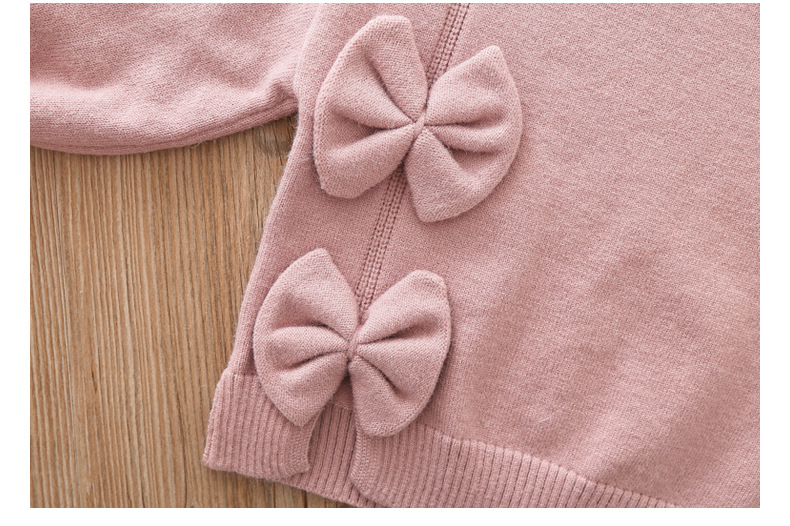 Completo due pezzi in maglia per bambina moda autunno bimbi_voghion.com