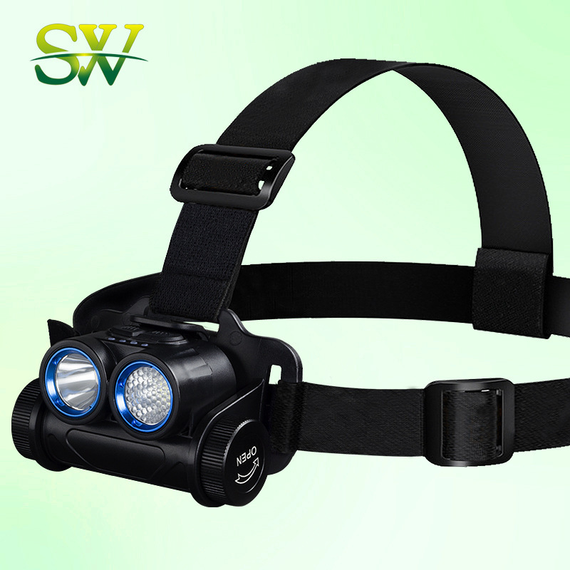 Shangwei Szsw2230 Explosion-Proof Bright Headlight Sw Double-Head Spotlight Floodlight Camping Lighting