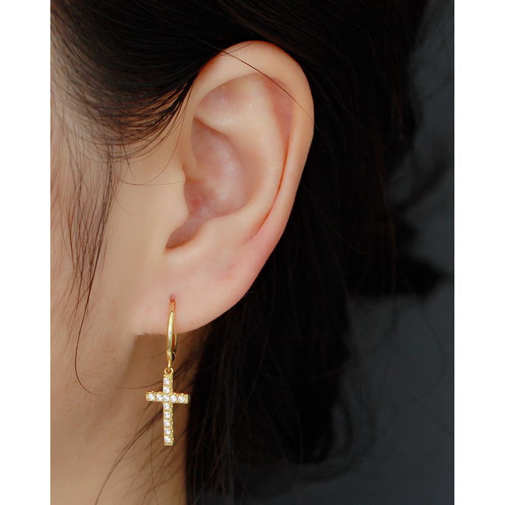 Stylish Cross Earrings