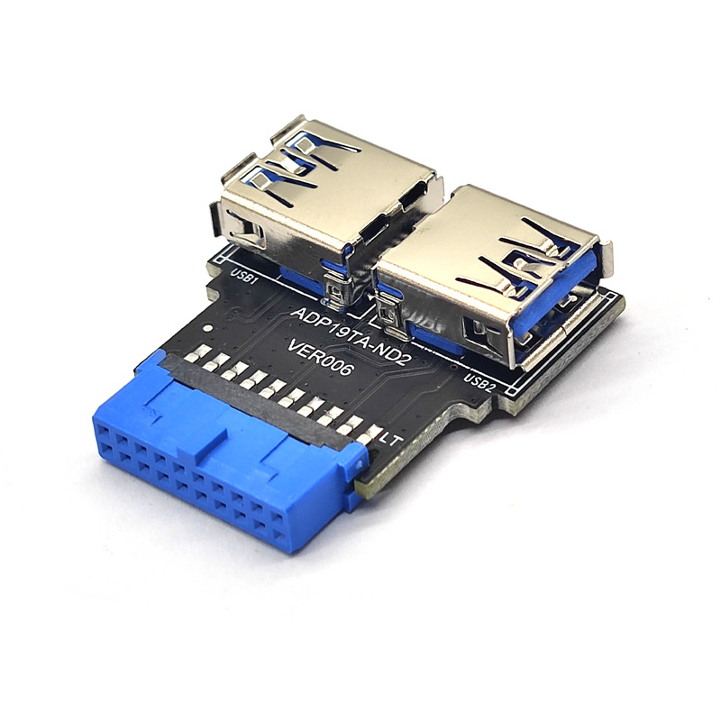 USB3.0/3.2ת��ͷ19P/20P IDCתUSBAĸTYPE-C���ڽӼ��ܹ�U�ܻ���