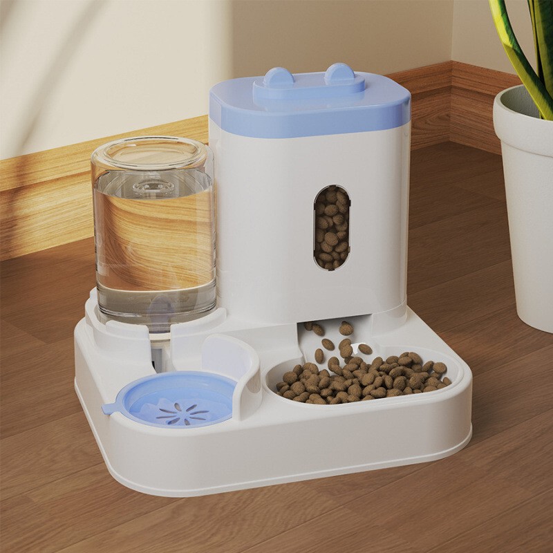 新しい猫ボウル自動給餌器給水ボウル一体型犬ボウルウォーターディスペンサーペット用品ペットボウル卸売ドロップシッピング|undefined