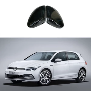 Volkswagen Golf 8 MK8 yan güzgü qapağı, parlaq qara bəzək