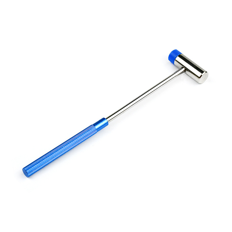 修表工具,手表维修工具,小锤子,金属软硬两用锤 蓝柄榔头
