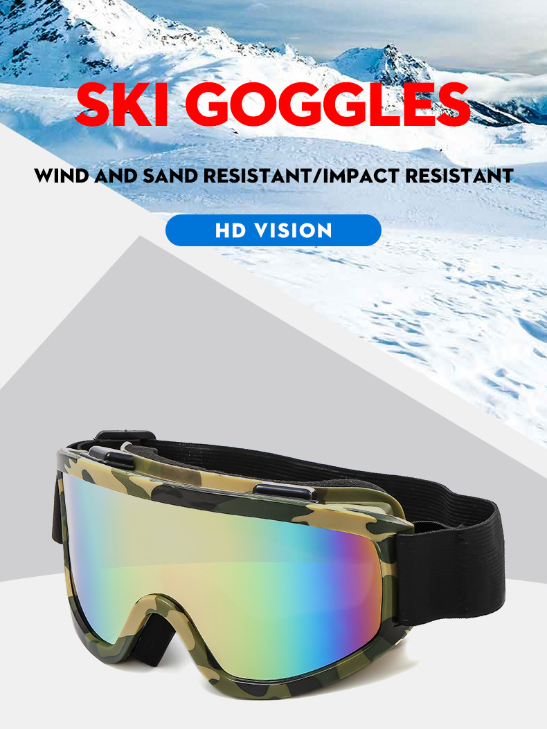 New Double Layer fog Mountaineering Ski Glasses Outdoor Large Frame Anti Wind Sand Colorful Polarized Sports_voghion.com