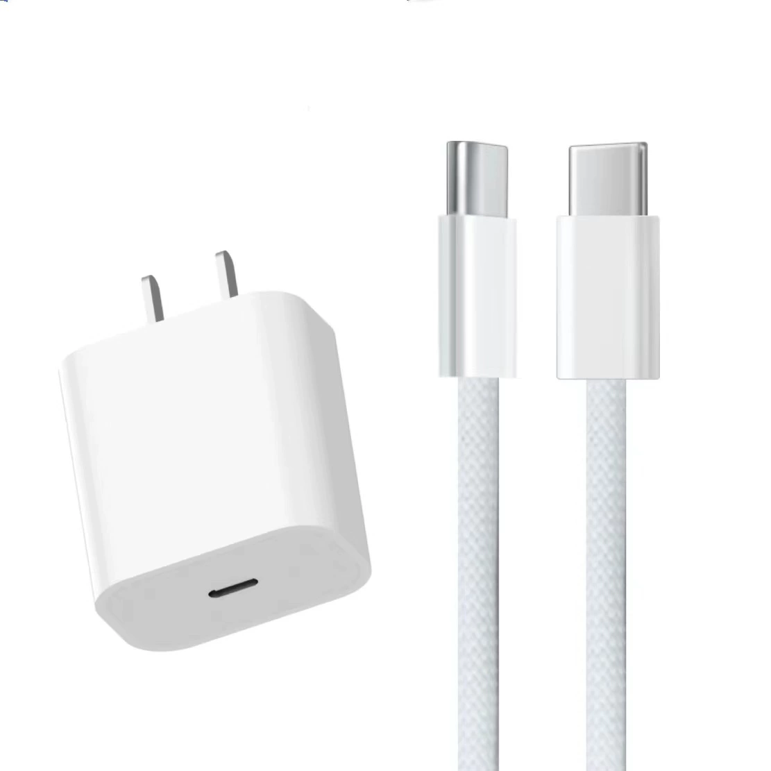 Набор зарядного устройства Dianpingfan Apple iPhone 15 Pro – совместимый зарядник для iPhone 15 Pro/Max, головка + кабели