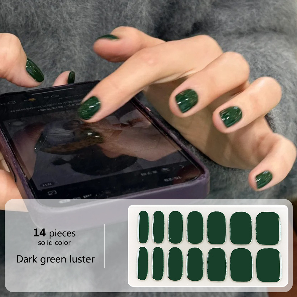 14 진한 녹색 광택