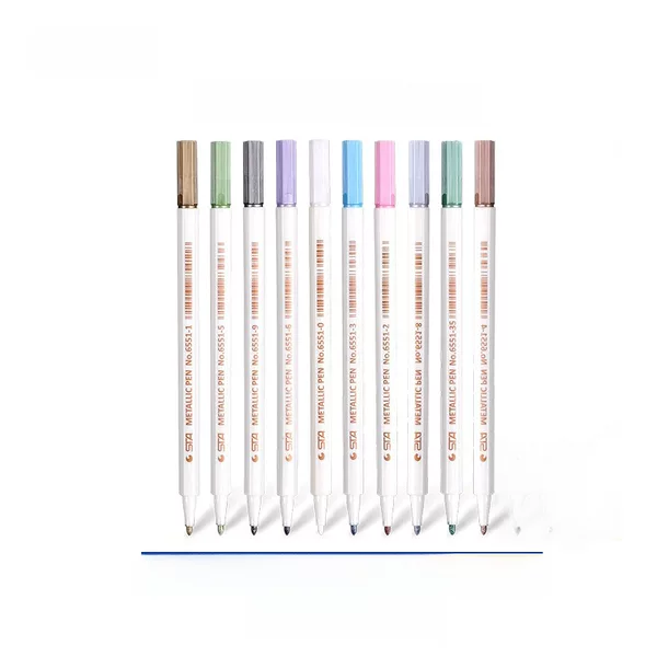 Starr Metal Pen 6551 Color Gouline Pen Paint Pen Student DIY Signature Album Pen Hand Account Pen Mark Pen