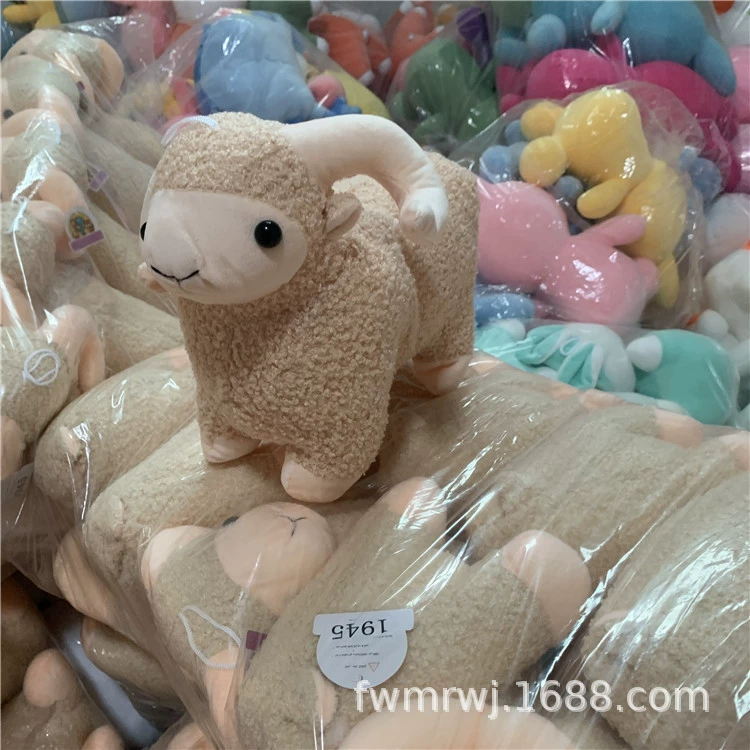 Плюшевая милая игрушка, альпака, тряпичная кукла, овца