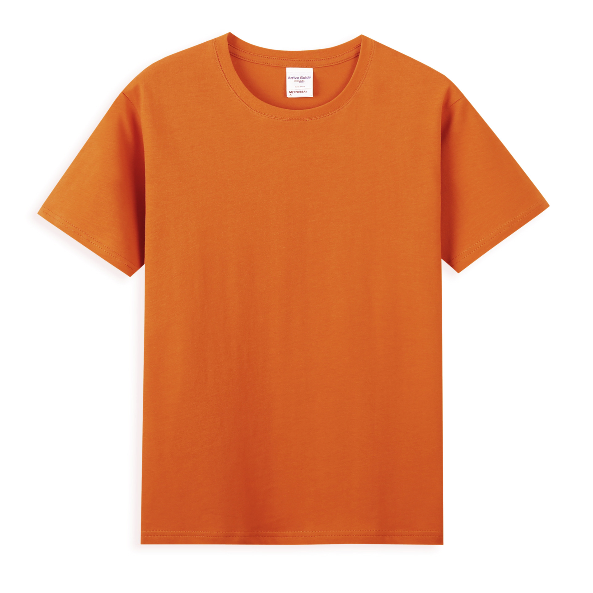 Guangzhou D almacén 210g 40 doble hilo peinado algodón de manga corta Camiseta al por mayor más tamaño de algodón camisa cultural