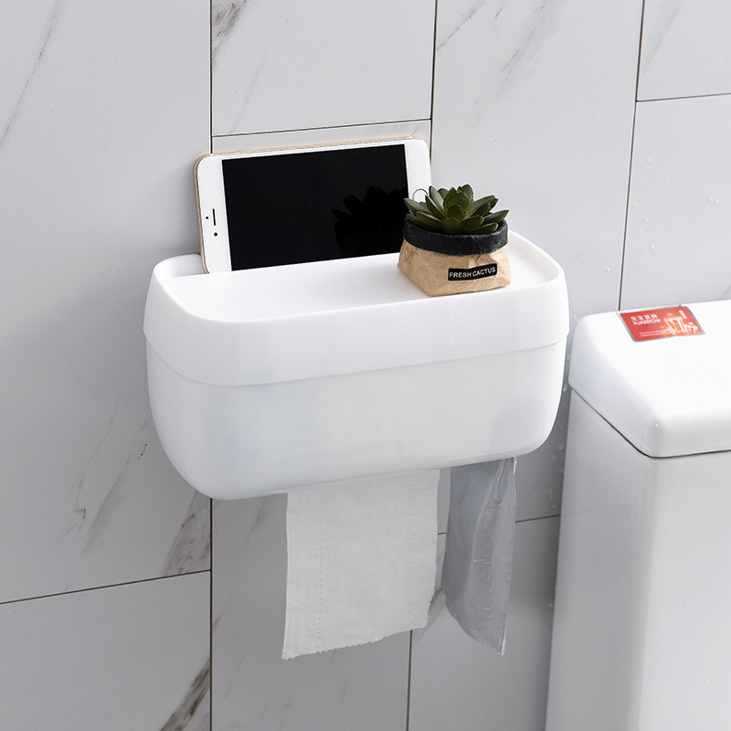 Caja de papel higiénico caja de papel higiénico sin perforar caja de papel higiénico caja de papel de rollo creativo caja de papel de mano estante de papel higiénico