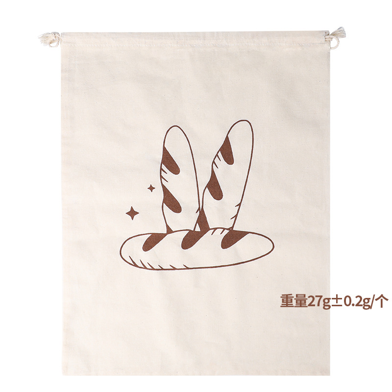 토스트 빵 봉투 31*39; 천연색