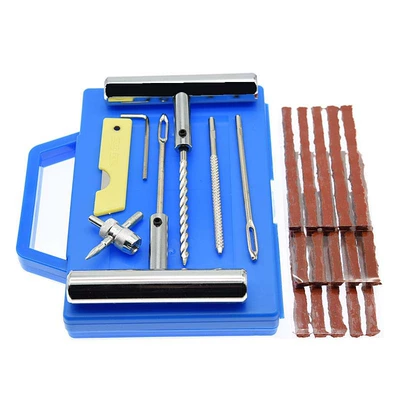 Car Tire Repair Tool Set: Kempinq və səyahət