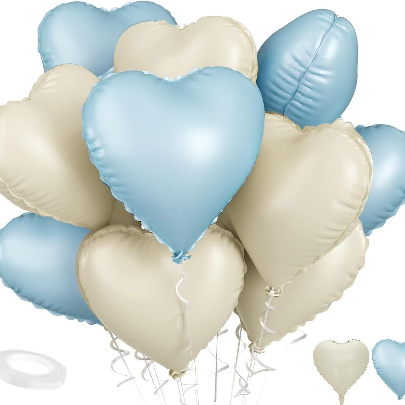 balloon heart shaped