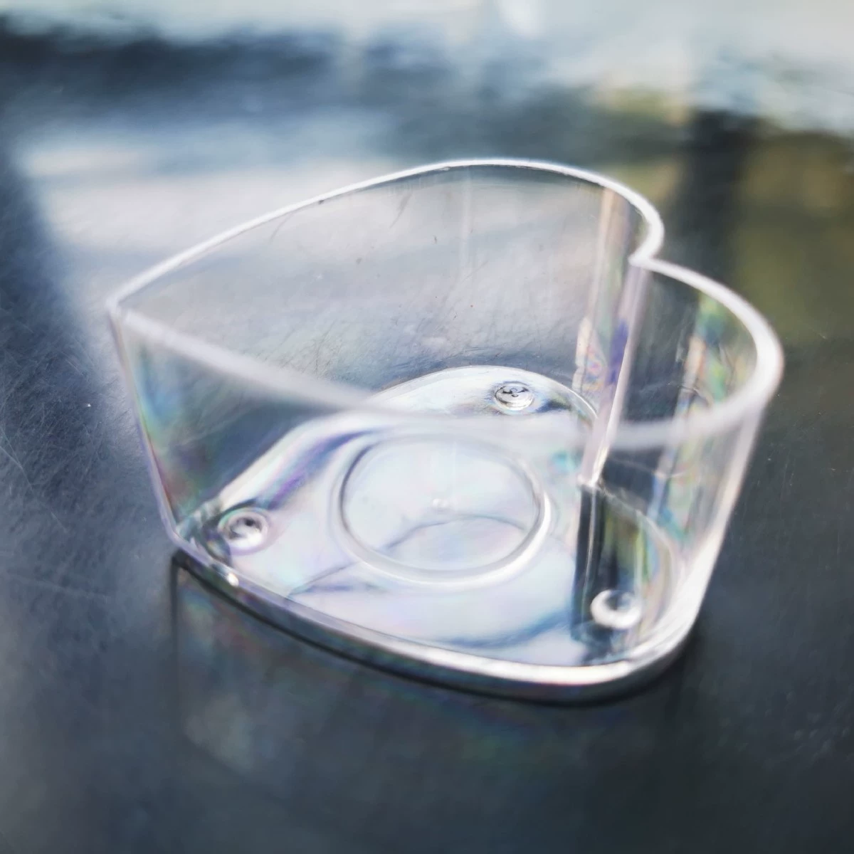 Контейнер для свечей типа любви ПК прозрачный огнестойкий пластиковый чайный воск свечная чашка чайный воск пластиковая оболочка