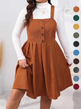 V 34162 Oversized Straps Dress �������ȹ �羳ŷ��