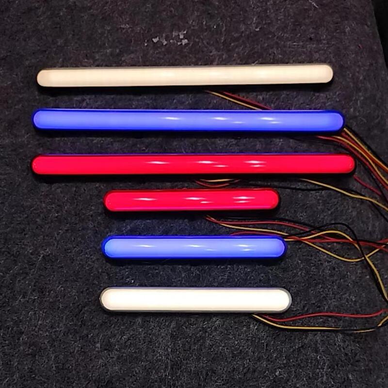 Long LED blackened day running light 12V24V truck motorcycle brake light rear safety warning light refit light