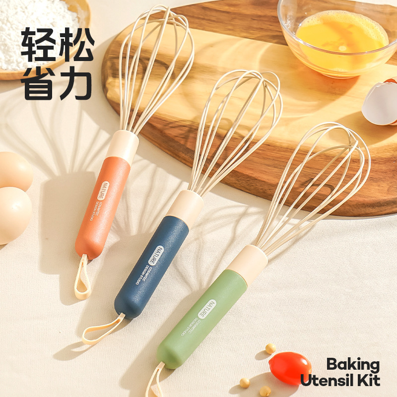 食品級シリカゲルスクレーパー油ブラシ網篩分卵器家庭用耐高温無粘着鍋焙煎ツールセット大全|undefined