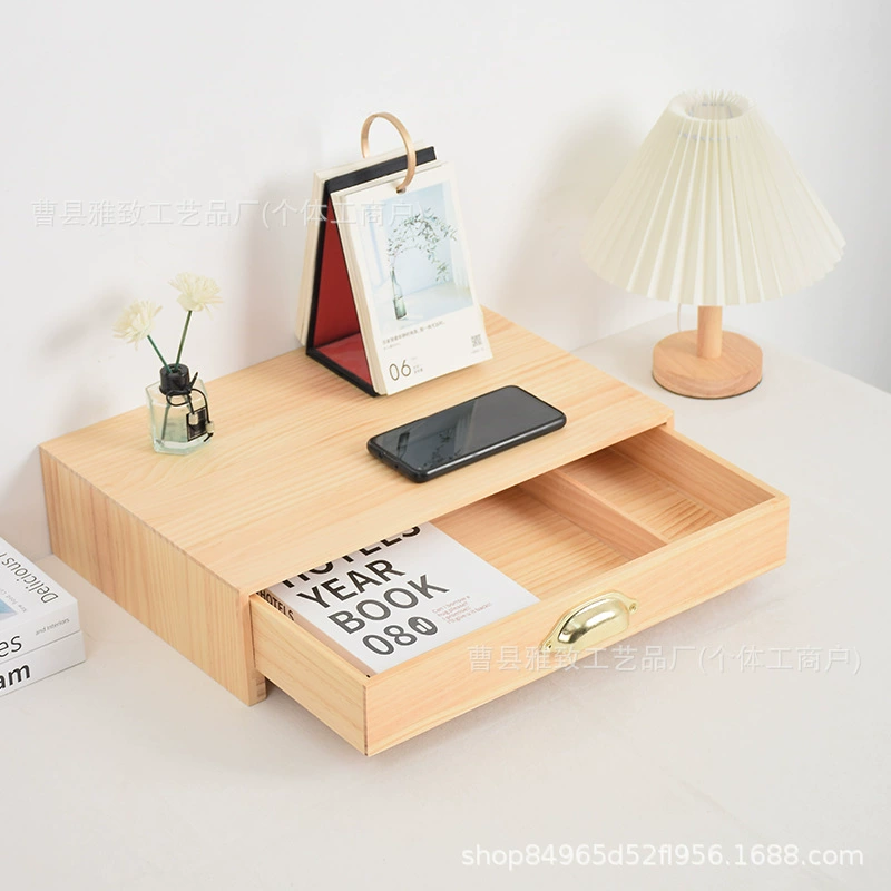 Спот деревянный ящик для хранения ящика для рабочего стола файл A4 бумажная отделка коробка из массива дерева