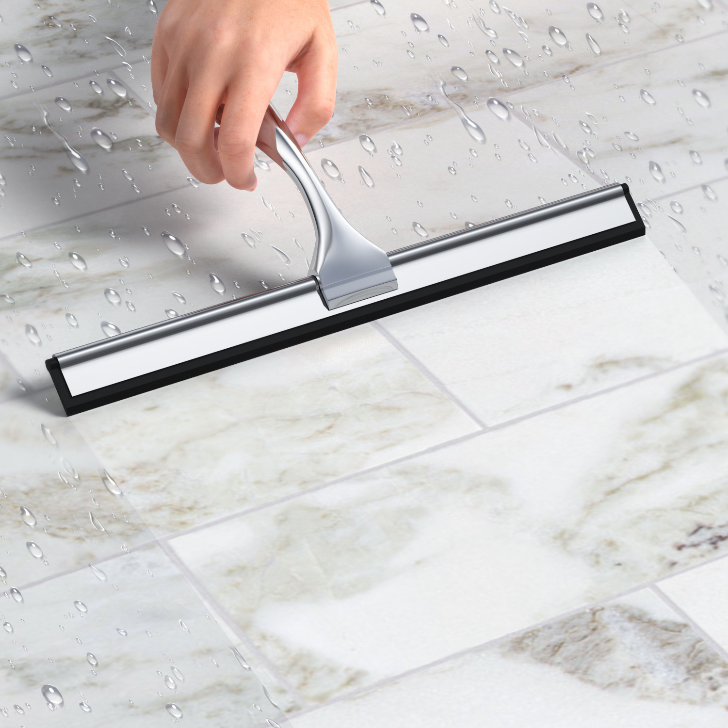 Limpiaparabrisas de vidrio extraíble de acero inoxidable de 10 pulgadas de 12 pulgadas raspador de vidrio de 14 pulgadas herramienta de limpieza raspador limpiaparabrisas