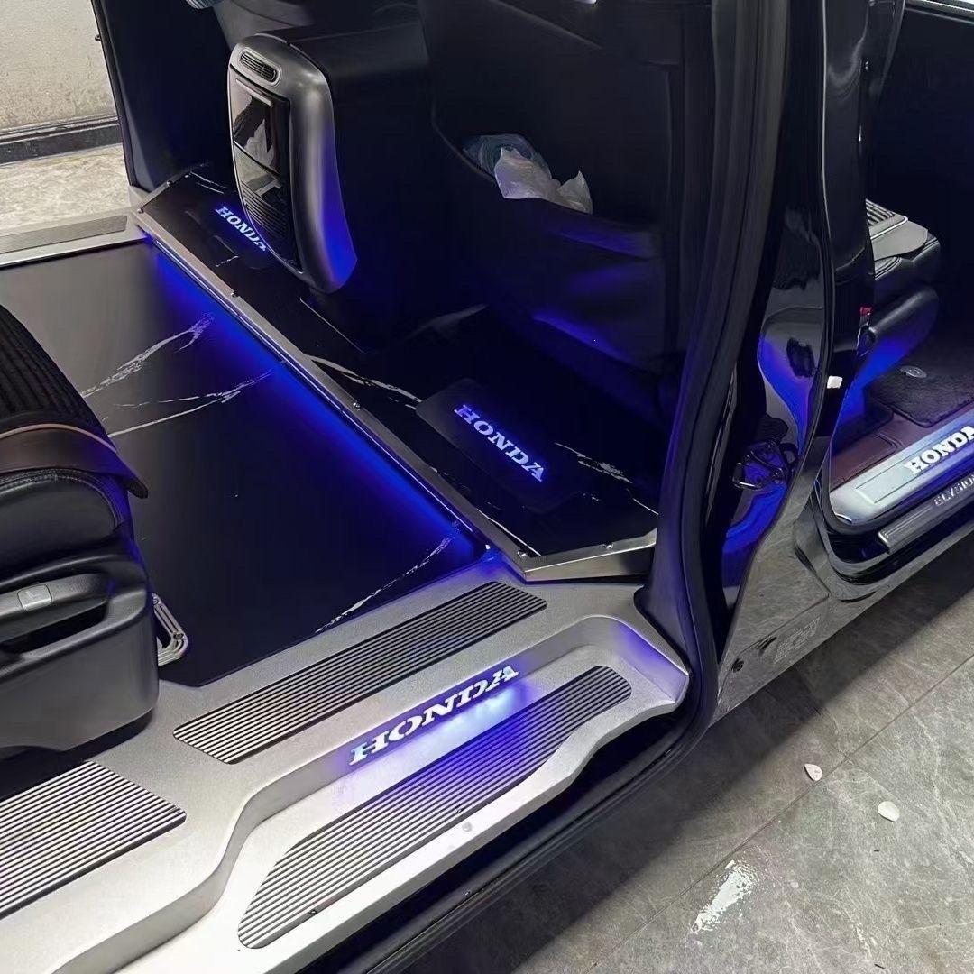 Honda Elysion Odyssey Aviation-Grade Aluminum Floor Mats Solid Aluminum Business Car Floor Mats Aviation-Grade Modification Without Installation Included