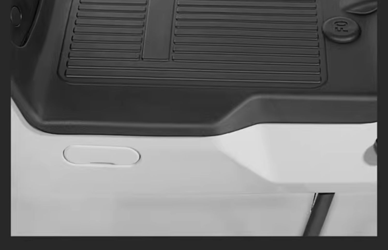 Special calf F100/F200/F4/F400T electric car mat waterproof non-slip pedal rubber mat accessories