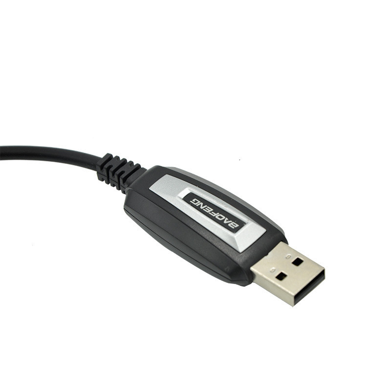 Fábrica al por mayor baofeng UV5R/888S cable de programación K cable de datos USB walkie-talkie Cable de frecuencia de escritura