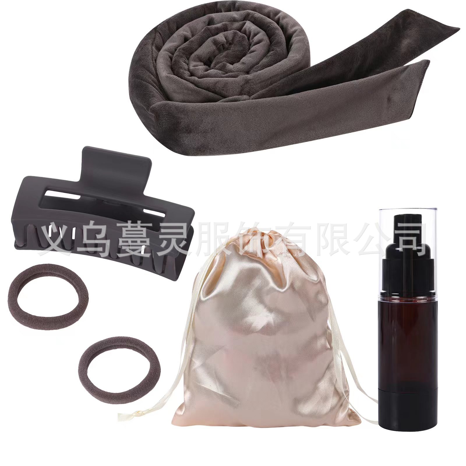 Fabricante Amazon arco rizador de pelo perezoso sueño peluquería onda grande sin calor rizador de pelo diadema