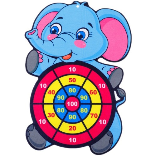Children's sticky ball dart board cartoon pattern dart target indoor and outdoor throwing sticky ball interactive game