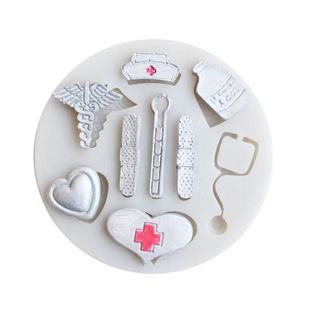 Mini Medical Tools Molding Silicone Foil Molding Cake Chocolate Baking Tools DIY Dropping Glue Clay Accessories