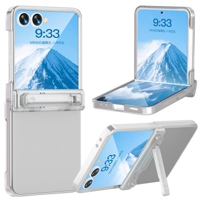 Samsung 携帯電話保護ケースに適しています ZFlip7 携帯電話ケースに適しています 折りたたみスクリーン PC オールインクルーシブ分割上下フリップ|undefined
