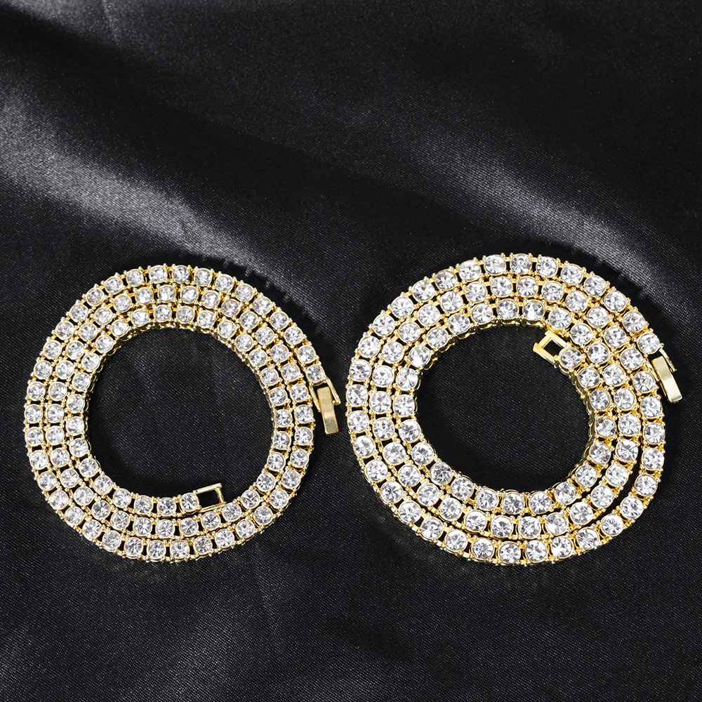 Bracciale tennis da uomo in moissanite acciaio inossidabile_voghion.com