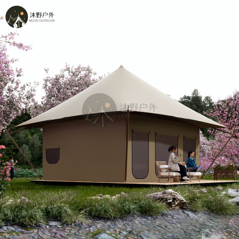 Mu Yao Outdoor Resort Camping Hotel Courtyard Sunshine Room Residences Grandes alojamientos Hotel Tent