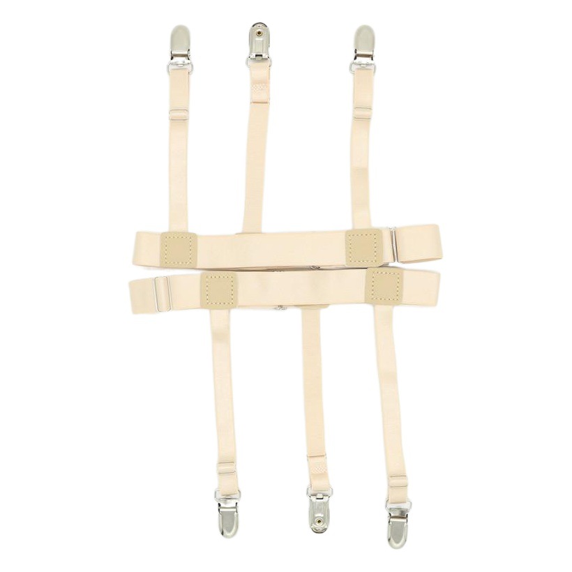 Men's and Women's Dress White-collar Suit Shirt Clip Top Anti-slip Anti-wrinkle Anti-slip Shirt Clip Thigh Ring Garter Belt