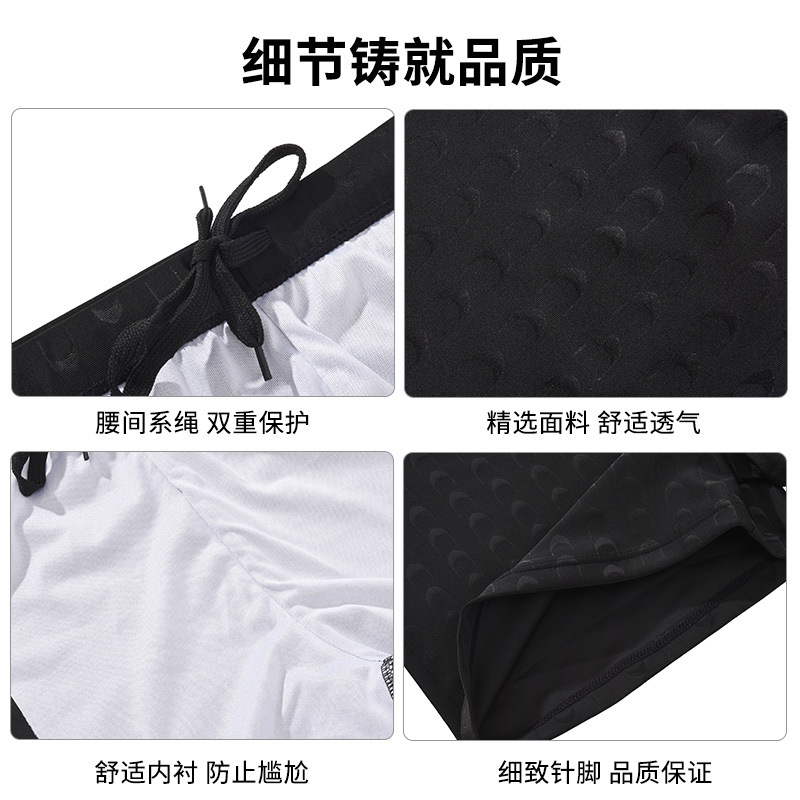 Boxer de los hombres bañador directo de fábrica más tamaño moda suelta transpirable anti-vergüenza playa vacaciones de aguas termales bañador