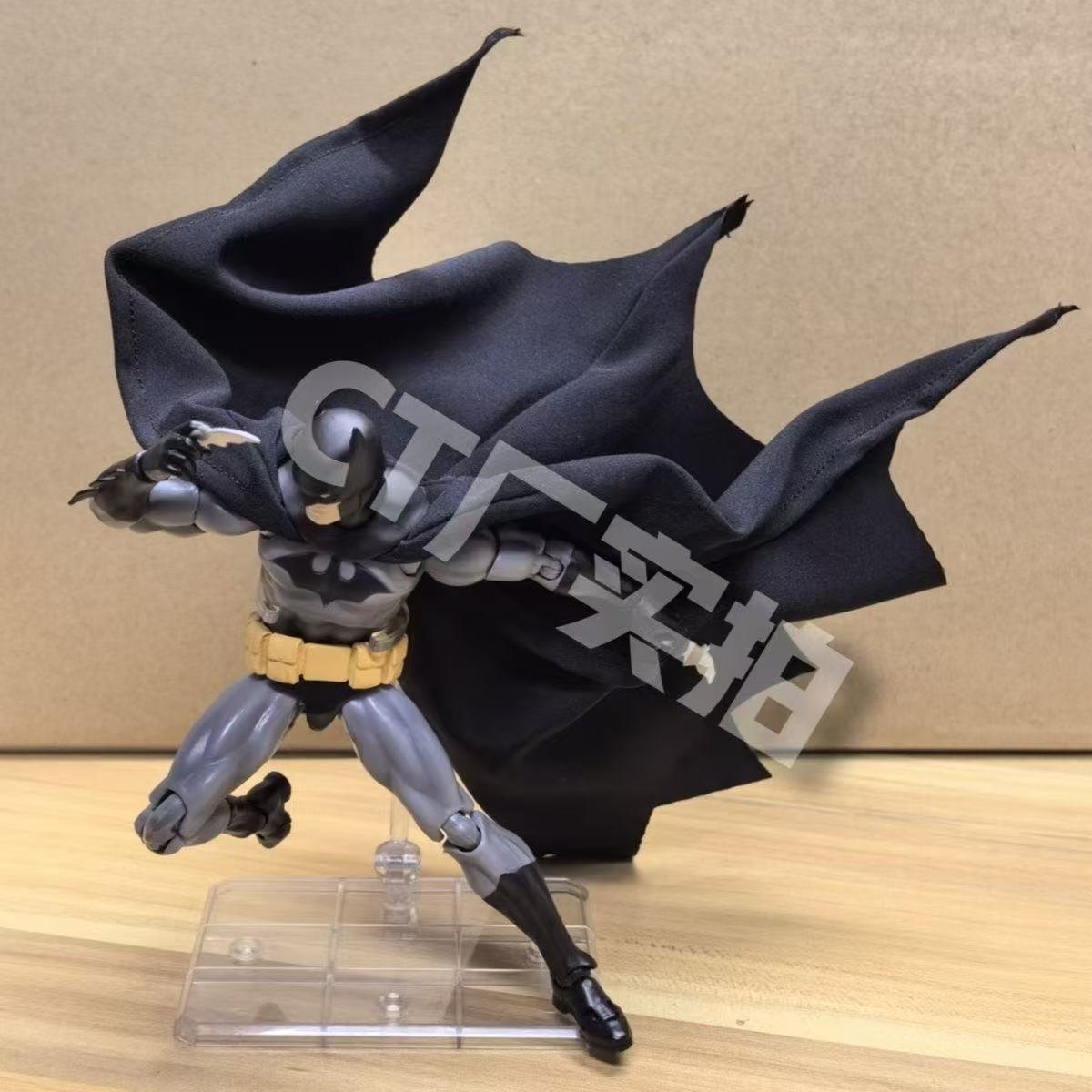 CT MAFEX 126 Batman Hush Black Actionfigur im Comic-Stil, Modell, Desktop-Ornament, Sammlerstück, Spielzeug, Fan-Geschenk zum Geburtstag, Feiertagsgeschenk – Detail 6