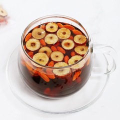 黑糖姜棗茶紅糖姜棗茶黑糖薑茶枸杞茶葉紅棗枸杞桂圓茶紅糖水批發