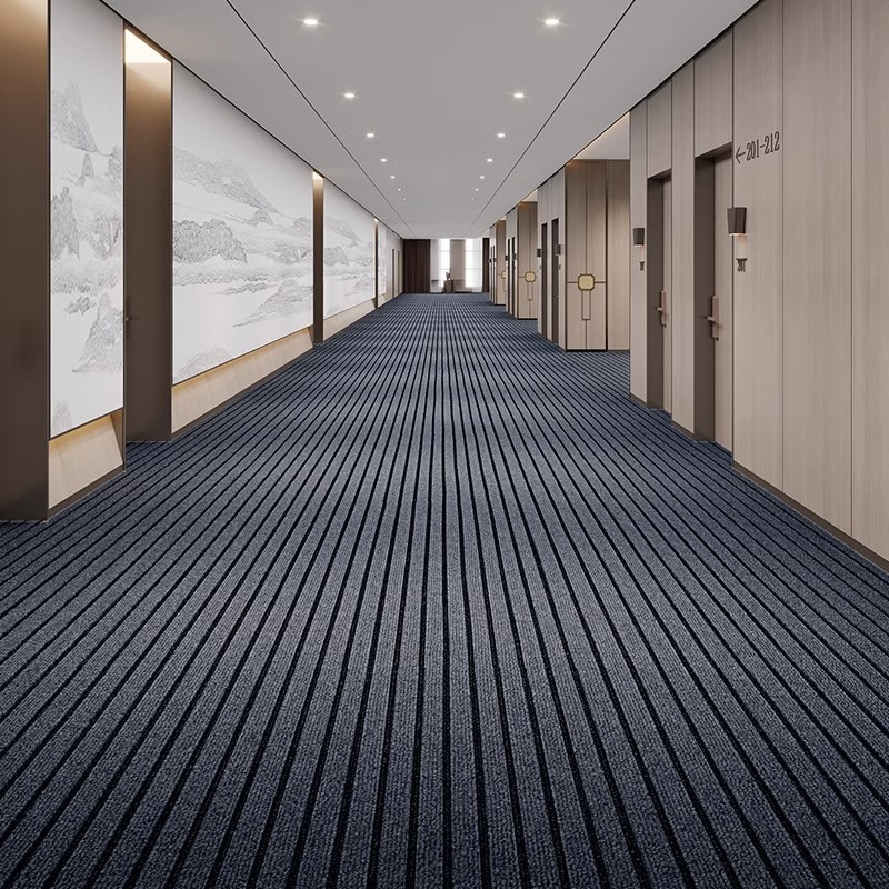 Alfombrilla de piso antideslizante absorbente de agua para entrada de hotel, alfombra comercial de gran área, almohadilla de pie resistente a la suciedad y desechable