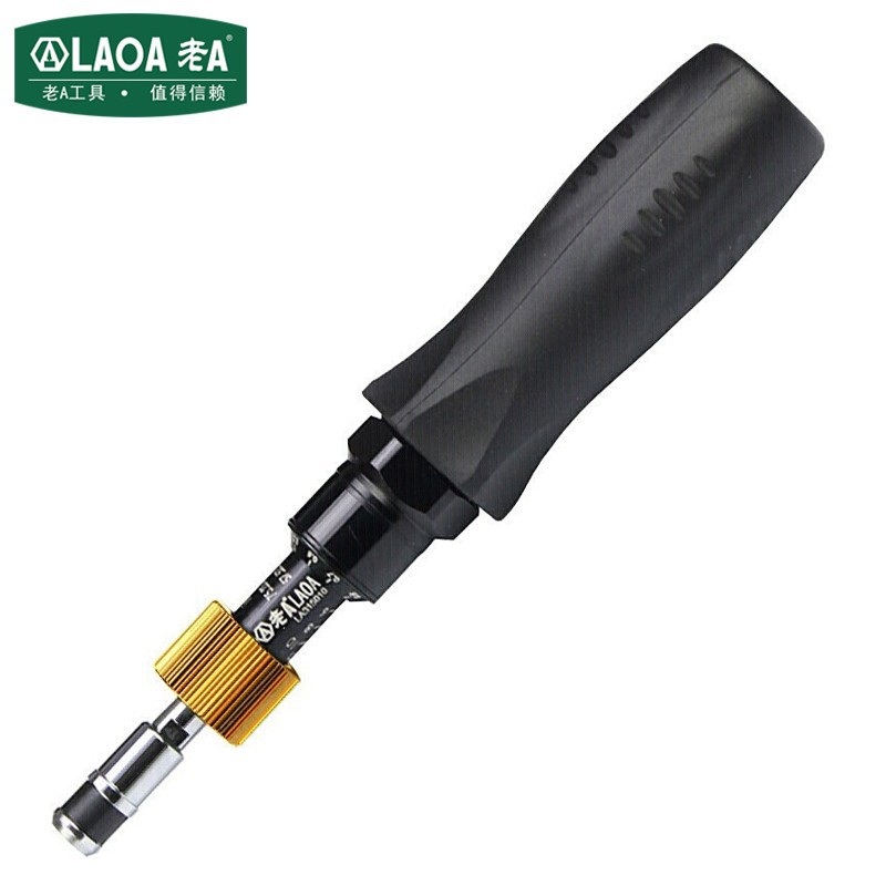 老A（LAOA）1/4英寸扭力起子扭矩螺丝批1-6N.m LA315006