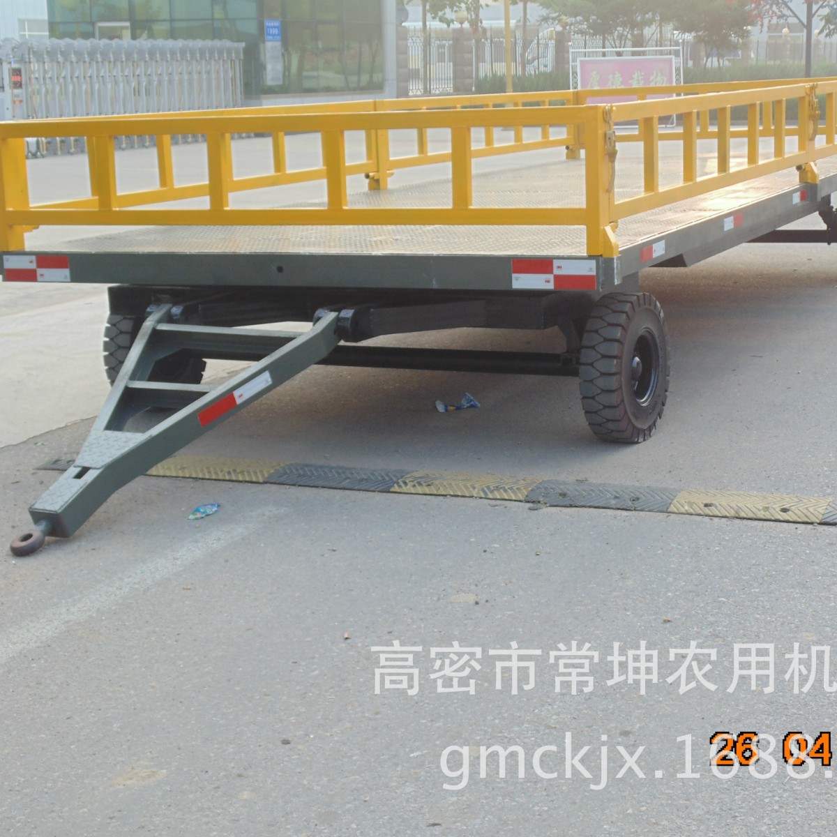 厂家非标定/制8吨高栏拖车 农用运输全挂拖车工具运输挂车