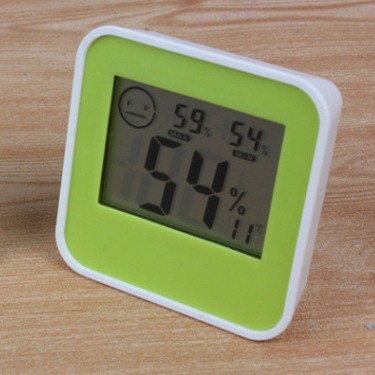 迷你电子温湿度计室内温度计带闹钟家用温度计