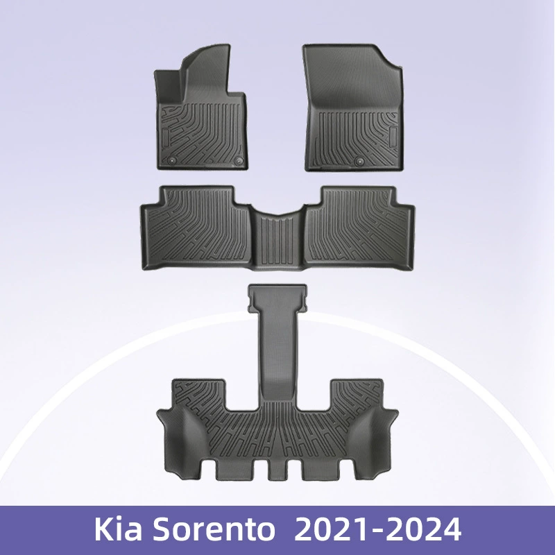 Для Kia Sorento Топливо 2021-2024 3D 24/7 Материал TPE Автомобильная подушка Подкладка