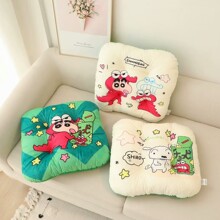 一件代發可愛卡通毛絨坐墊學生屁股墊辦公室電腦久坐加厚椅墊靠墊