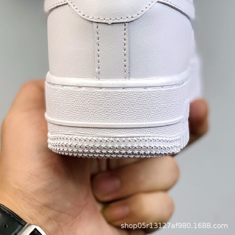 莆田靴ピュアオリジナル AF1 ローカットエアフォースワンピュアホワイト男性と女性のエアクッションカップルカジュアルスポーツ多用途白靴|undefined