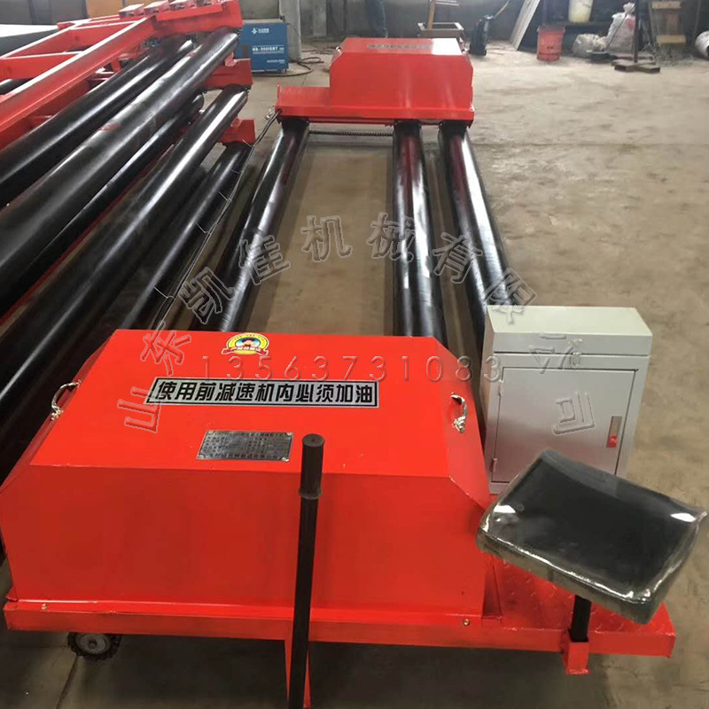 水泥路面摊铺 削平 振实 提浆 三辊轴自动行走式整平平地机