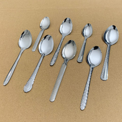 ステンレススプーンビーズスプーンコーヒー攪拌スプーン多種のデザイン家庭用スプーン食堂スプーンスプーン食事スプーン