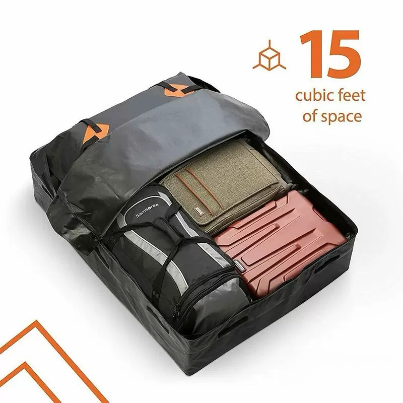Cross-Border Dropshipping Large-Capacity Car Roof Bag, Waterproof, Sun-Proof, Dust-Proof Car Roof Bag