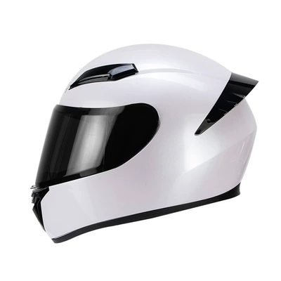 Venom Cool Harley Motorcycle Retro Helmet, Motosiklet kaskı (dəbilqə) - bright-white-m