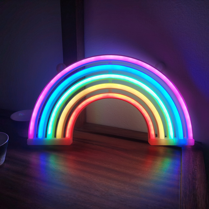 Simple Style Rainbow Plastic Anniversary Party Lightings display picture 4