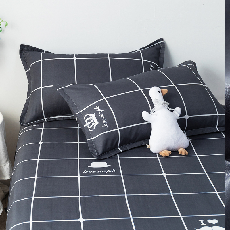 [Special Offer] Clearance Bed Sheet Single Piece 100% Skin-Friendly Double Single Bed Sheet Student Dormitory Pillowcase Universal for All Seasons