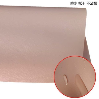 浅肤色压膜纹加工定制防水易清洁高弹耐磨PVC假发头皮胶皮革